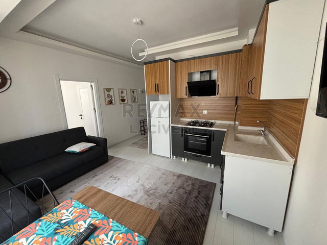 RE/MAX LACİVERT'TEN DADAŞKENT'TE EŞYALI SATILIK 1+1 SIFIR DAİRE