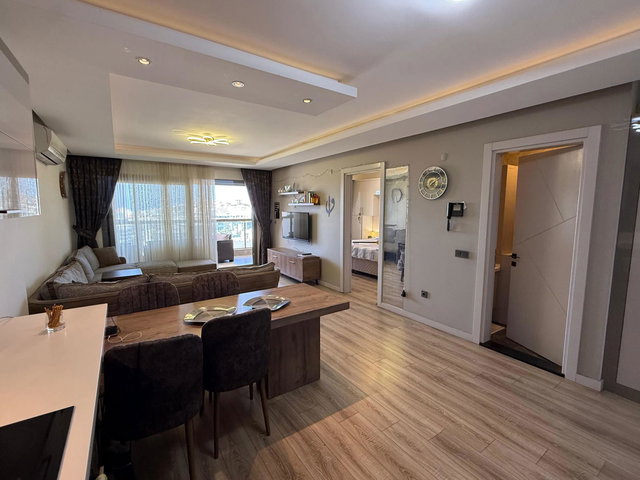 ADRESS 2 RESİDENCE SATILIK 1+1 EŞYALI DENİZ MANZARALI DAİRE