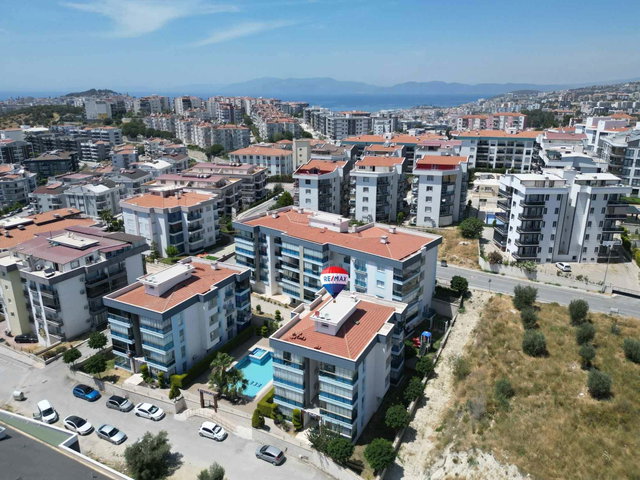KUŞADASI DAMLAPARK SITESI’NDE HAVUZLU, EŞYALI 2+1 DAIRE