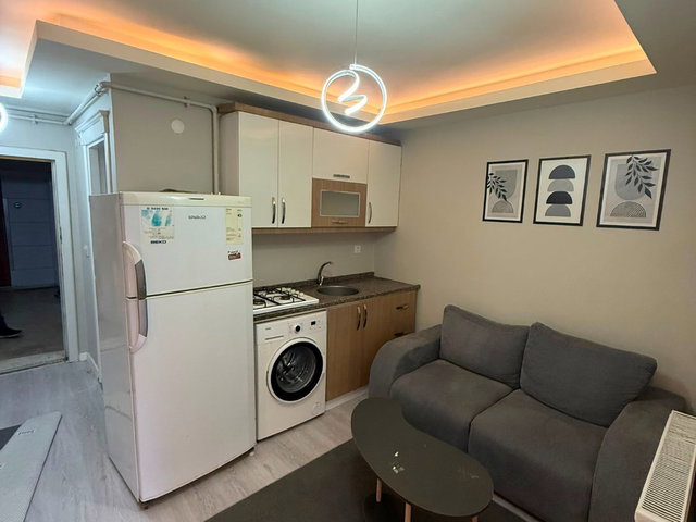 KURUÇEŞME 131 AY AMORTİ,KİRACILI, EŞYALI,1+1 SATILIK DAİRE