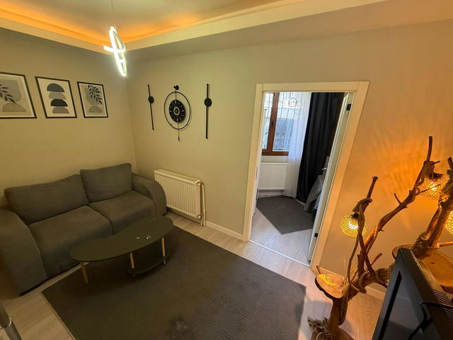 KURUÇEŞME 131 AY AMORTİ,KİRACILI, EŞYALI,1+1 SATILIK DAİRE