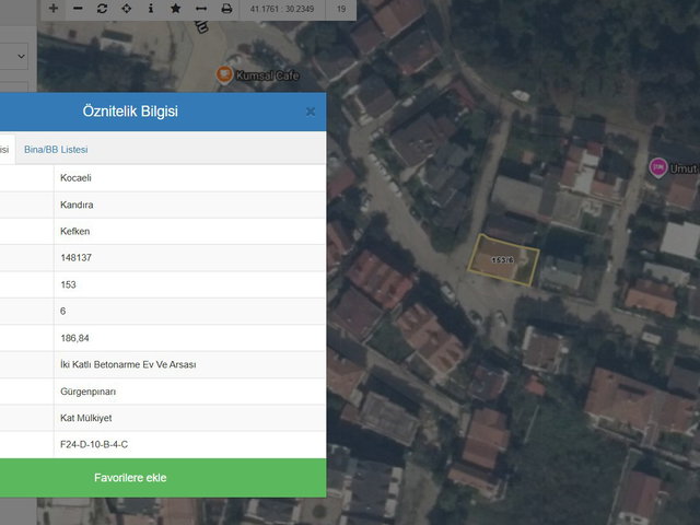 KEFKEN ’KOVANAĞZI'NDA  DENİZE 70 M | 300 M² NET | 8+3 | 3 KATLI MÜSTAKİL TAPULU EV