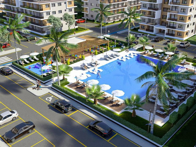 GEÇİTKALE'NİN EN GÖZDE PROJESİ OLEA'DA SATILIK 1+1 DAİRELER