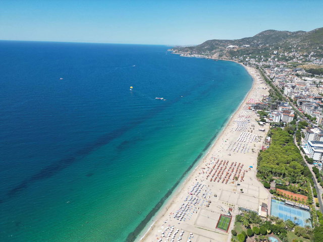 ALANYA SARAY MAHALLESI SATILIK TADILATLI 2+1 AYRI MUTFAKLI DAIRE