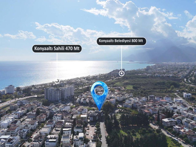 KONYAALTİ PLAJLARA 470 M. HAVUZ DOĞALGAZ KİRALIK 3+1 DUBLEKS