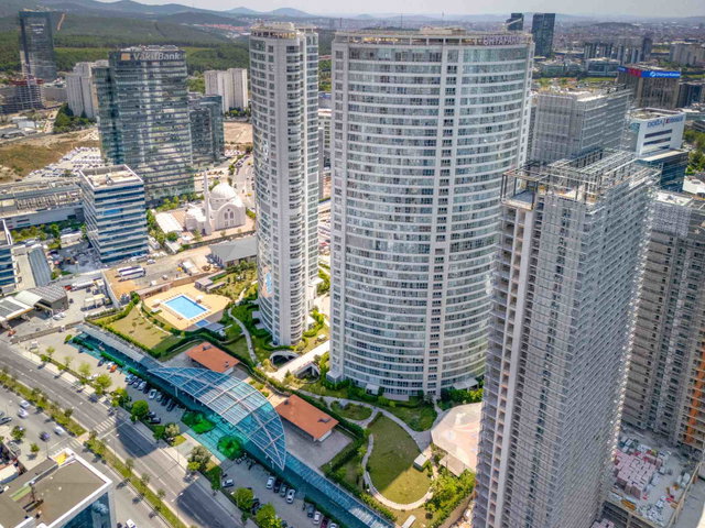 REMAX RAGNAS'TAN ORYAPARK'TA 32. KATTA 2+1 KİRALIK EŞYALI DAİRE