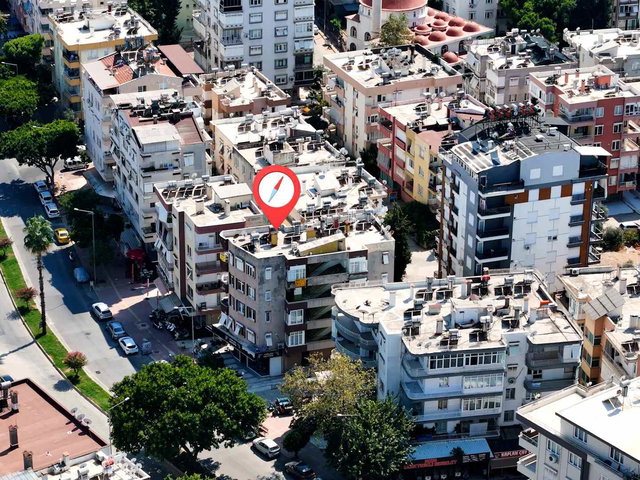 ANTALYA MURATPAŞA TURGUT REİS'DE 2+1 AYRI MUTFAKLI SATILIK DAİRE