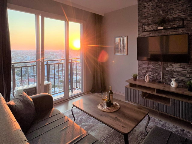 GÜLMAHAL RESİDENCE ANERİKAN MUTFAK 1+1 FIRSAT DAİRE (EŞYALI)