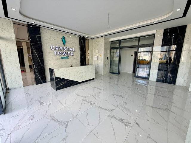 ÇANKAYA İLKER CRYSTAL TOWER’DA BATI CEPHE, ŞEHİR MANZARALI 2+1 BOŞ & EŞYASIZ