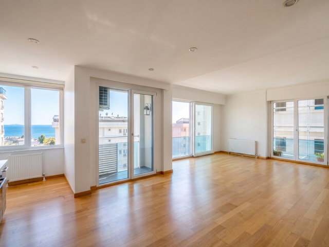 BAĞDAT CADDESİ SAHİL KISMINDA DENİZ MANZARALI HAVUZLU 3+1