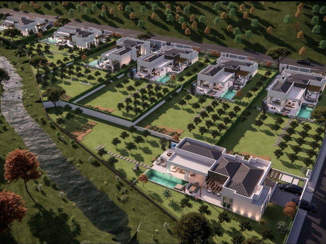 ADA BIANCA VADI  1.340 M² MÜSTAKIL PARSELLI ÖZEL HAVUZLU TEK KATLI VILLA