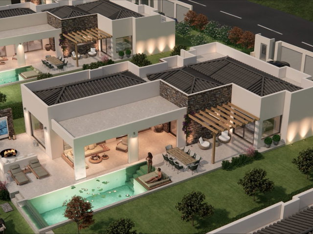 ADA BIANCA VADI  1.340 M² MÜSTAKIL PARSELLI ÖZEL HAVUZLU TEK KATLI VILLA