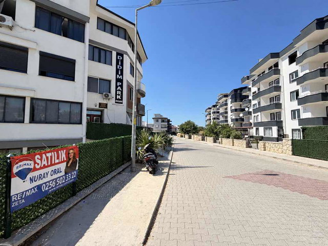 DİDİM HİSAR MAHALLESİ’NDE HAVUZLU SİTEDE 1+1 EŞYALI SATILIK DAİRE