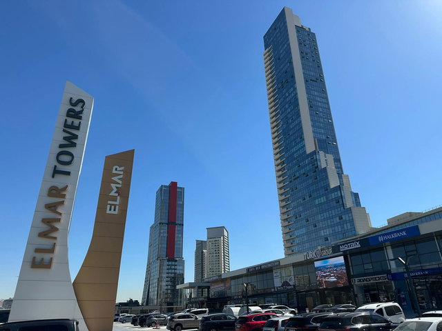 BAŞKENT ÜNIVERSITESI KARŞISI ELMAR TOWERS DA 1+1 KIRALIK DAIRE