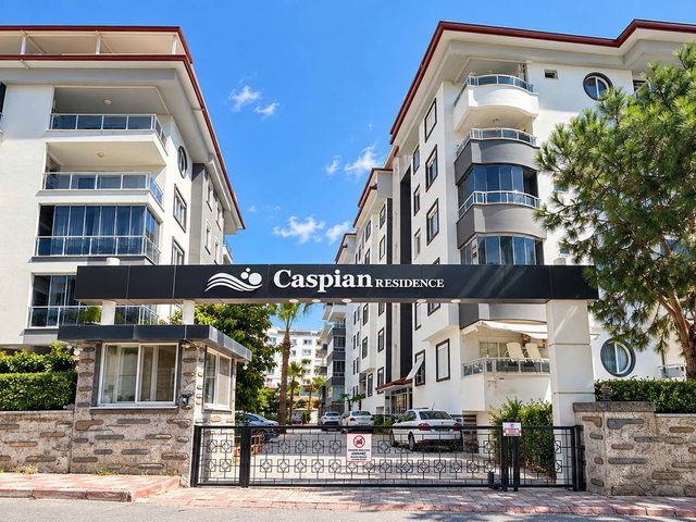 ALANYA CİKCİLLİ CASPIAN RESIDENCE’DA KİRALIK 2+1 EŞYASIZ DAİRE