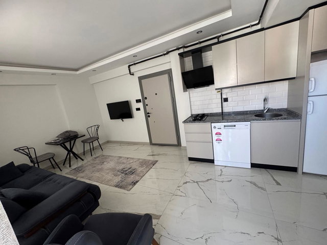 PAMUKKALE YUNUSEMRE’DE EŞYALI 1+1 KİRALIK DAİRE | BALKONLU | DOĞALGAZ KOMBİLİ