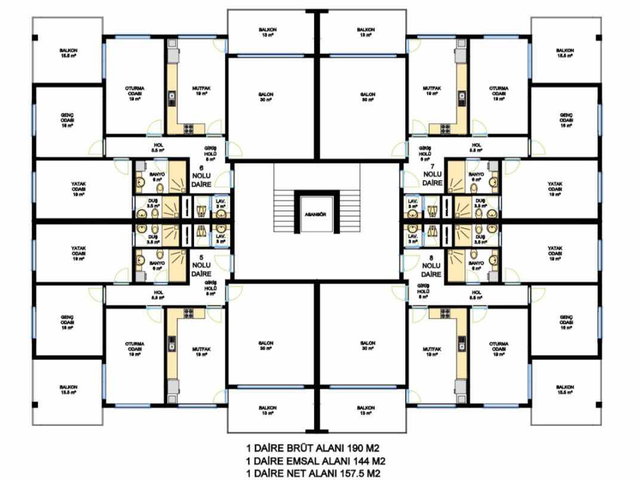 REMAX DEMDEN HASTANE KARŞISI 192 M² PRESTİJLİ PROJE