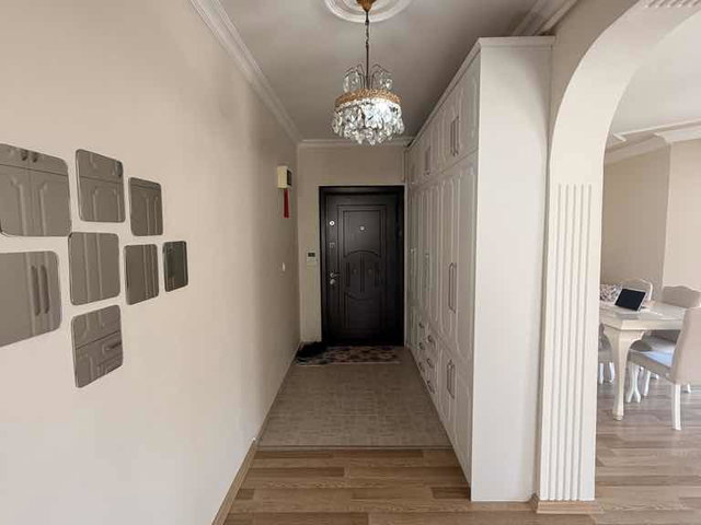 BAHÇEŞEHİR VEFALI BİZİMKENT SİTESİNDE HAVUZ CEPHELİ ÖNÜ AÇIK KİRALIK 3+1