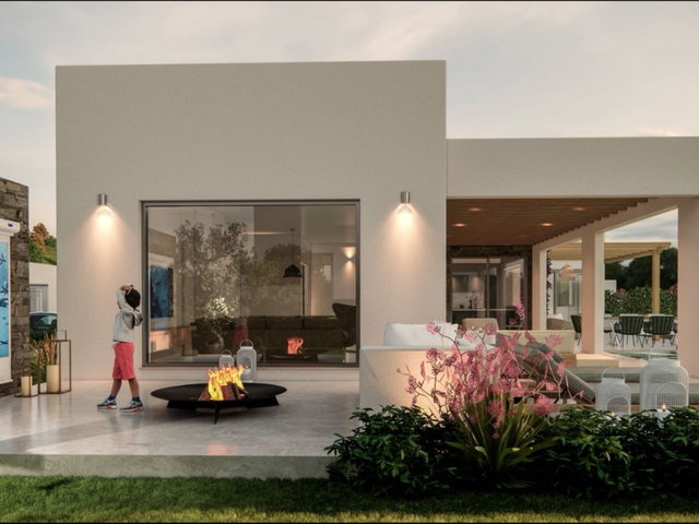 BAHÇECİK BOĞAZI'NDA 1.340 M² ARSA İÇİNDE, ÖZEL HAVUZLU TAM MÜSTAKİL TEK KATLI LÜKS VİLLA!