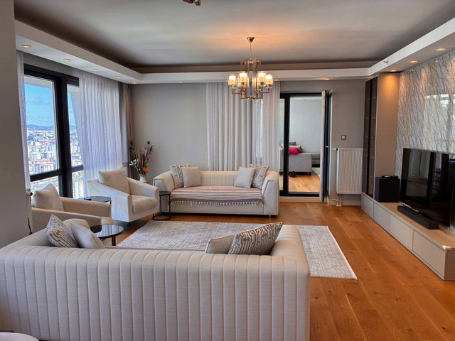 MY TOWERLAND ATAŞEHİR 3383 ADA ÖZEL TASARIM 260M2 KAT BAHÇELİ BALKONLU 3+1 KİRALIK DAİRE
