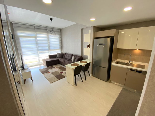 ÇUKUROVA BALKON'DA - BÜYÜKADA MANZARALI EŞYALI 1+1 SATILIK DAİRE