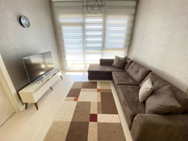 ÇUKUROVA BALKON'DA - BÜYÜKADA MANZARALI EŞYALI 1+1 SATILIK DAİRE