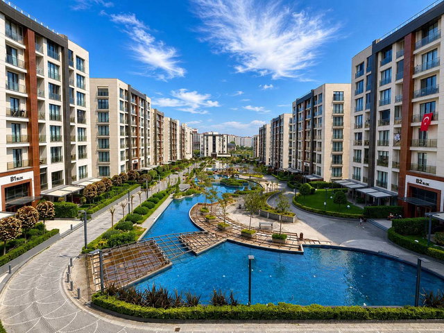 BEYLIKDÜZÜ KALEKENT SITESI  VADI CEPHE 1+1  KİRACILI KREDIYE UYGUN