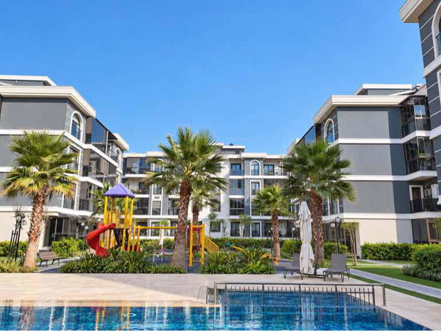 WELLNESS LIFE’TA HAVUZ VE BAHÇEYE ÇIKIŞLI 3+1 KİRALIK