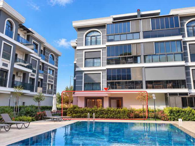 WELLNESS LIFE’TA HAVUZ VE BAHÇEYE ÇIKIŞLI 3+1 KİRALIK