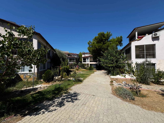 DİDİM/AKBÜK'TE 1+1 BAHÇE KATI DAİRE