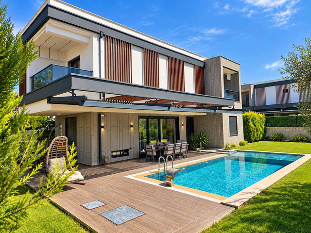 EVVA CRATOSTA 500M² ARSA İÇİNDE HAVUZLU 4+1 LÜKS MÜSTAKİL VİLLA