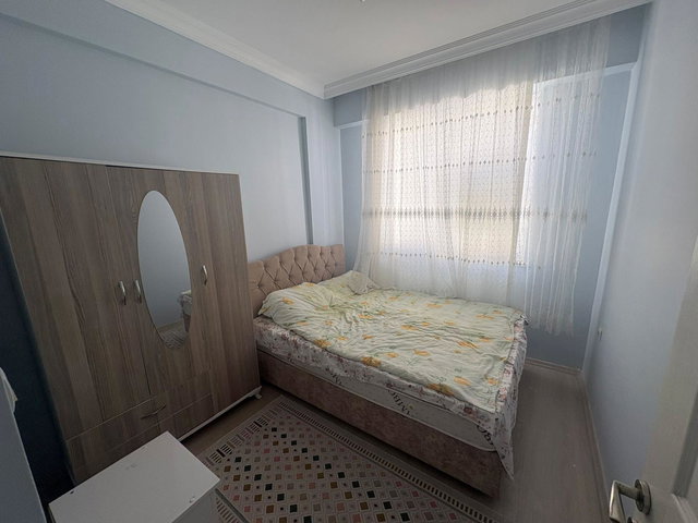 BAHÇELİ EVLER’DE EŞYALI 1+1 KİRALIK DAİRE | BALKONLU, ÇİFT CEPHE, 3. KAT