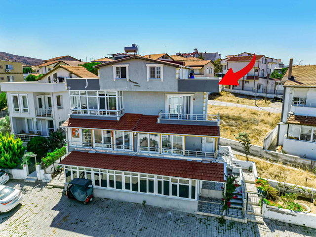 AVŞA DENİZ MAHALLESİNDE PANOROMİK DENİZ MANZARASI