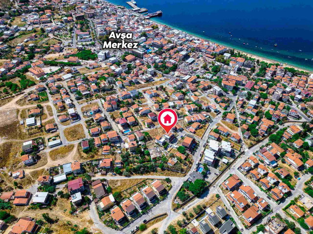 AVŞA DENİZ MAHALLESİNDE PANOROMİK DENİZ MANZARASI
