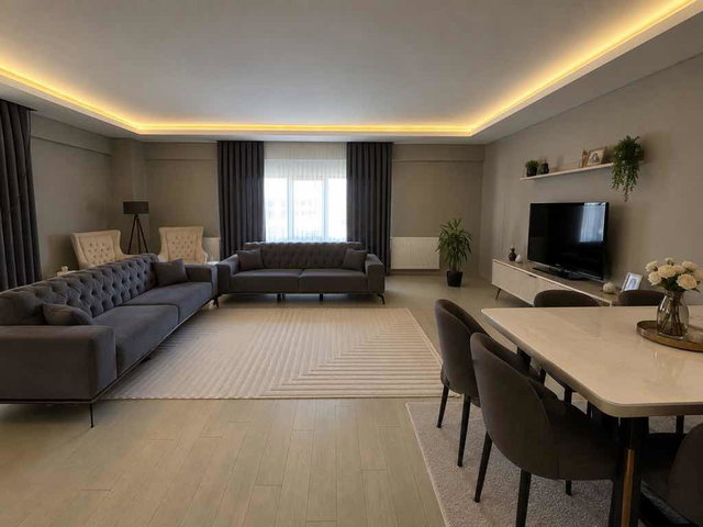 RE/MAX'TAN TEPE PARK EVLERİ'NDE KISMİ DENİZ MANZARALI 4+1