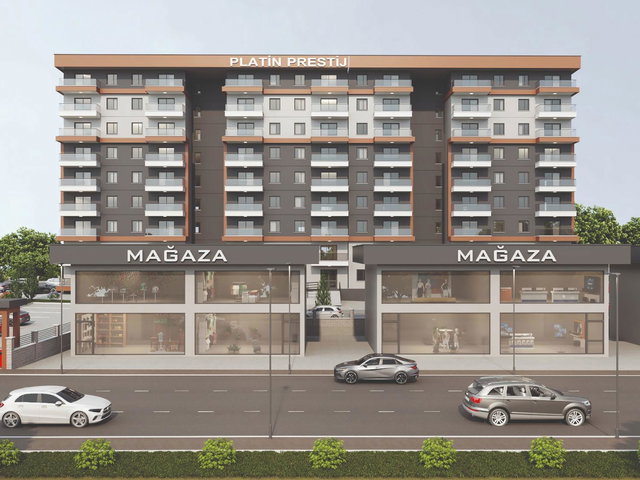 ESENBOĞA MERKEZ’DE GÜNEY-DOĞU CEPHELİ 1+1 | BALKONLU | YERDEN ISITMALI | İNŞA HALİNDE SATILIK DAIRE