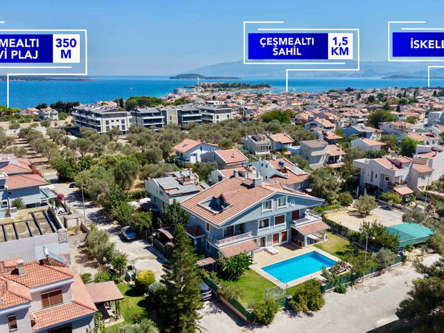 URLA GÜVENDİK MAHALLESİNDE SATILIK 180 M² 4+2 VİLLA