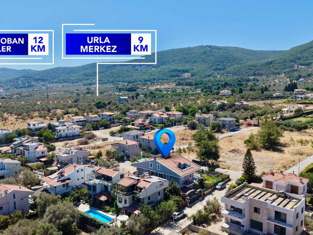 URLA GÜVENDİK MAHALLESİNDE SATILIK 180 M² 4+2 VİLLA