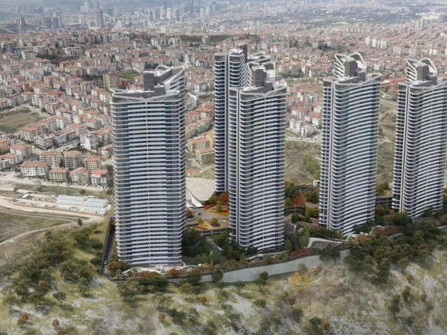 NATURA VADİ B1 BLOK 18.KAT 3.5+1 VADİ MANZARALI SATILIK!