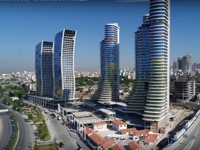 İSTMARINA EŞSIZ DENIZ MANZARALI 70 M2 ÖN-YAN CEPHE SATILIK DAIRE