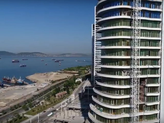 İSTMARINA EŞSIZ DENIZ MANZARALI 70 M2 ÖN-YAN CEPHE SATILIK DAIRE