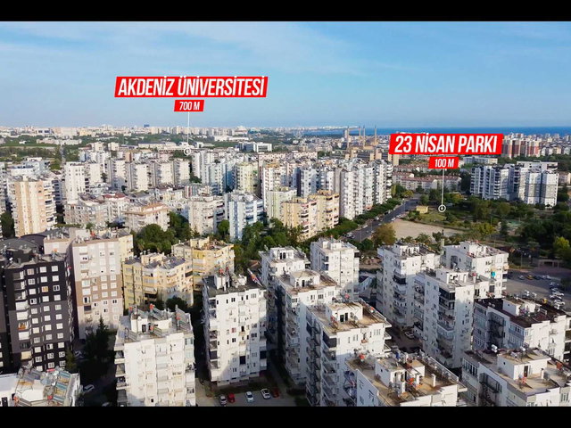 KONYAALTI MEVLANA SİTESİ'NDE İÇİ FULL YAPILI 3+1 KİRALIK DAİRE