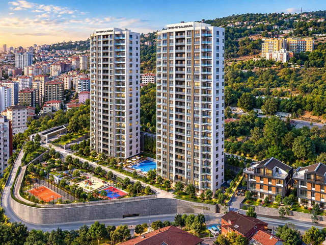 KARTAL ŞEHRİ DENİZ'DE KONFORLU YAŞAM SUNAN 3+1 SATILIK DAİRE