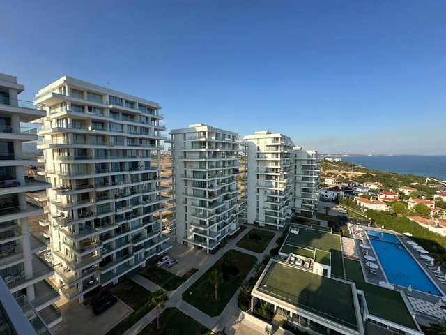 KKTC, ISKELE ABELIA RESIDENCETA EŞSİZ DENİZ MANZARALI 3+1 PEN