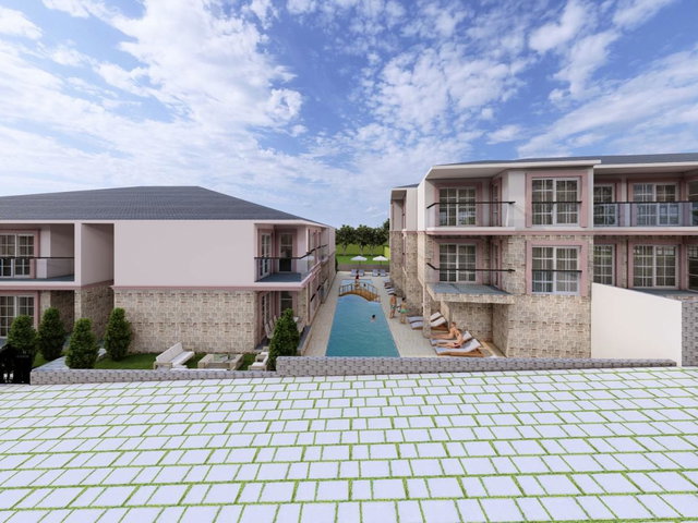 GÖMEÇ KEREMKÖY’DE HAVUZLU YENİ PROJEDE 1+1 DAİRE