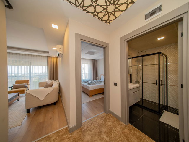 LİMAN'DA DENİZ MANZARALI, FULL EŞYALI ÖZEL 1+1 LÜKS DAİRE