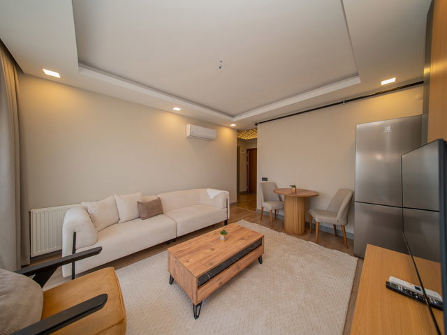 LİMAN'DA DENİZ MANZARALI, FULL EŞYALI ÖZEL 1+1 LÜKS DAİRE