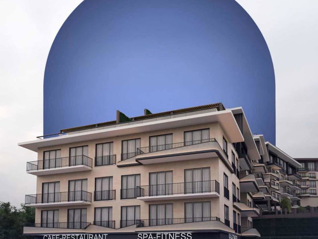 KORUCUKTA SİSMİK İZOLATÖRLÜ SİTEDE MANZARALI 2+1 KÖŞE DAİRE