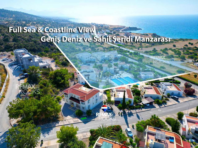 DENIZ MANZARALI 3+1 YARI MÜSTAKIL EV