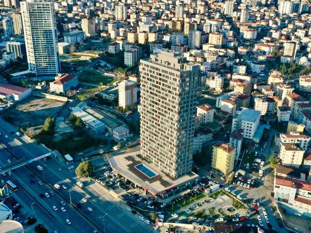 KARTAL PROPA VISTA KIRALIK 1+1 DAIRE (22. KAT, KISMI EŞYALI)